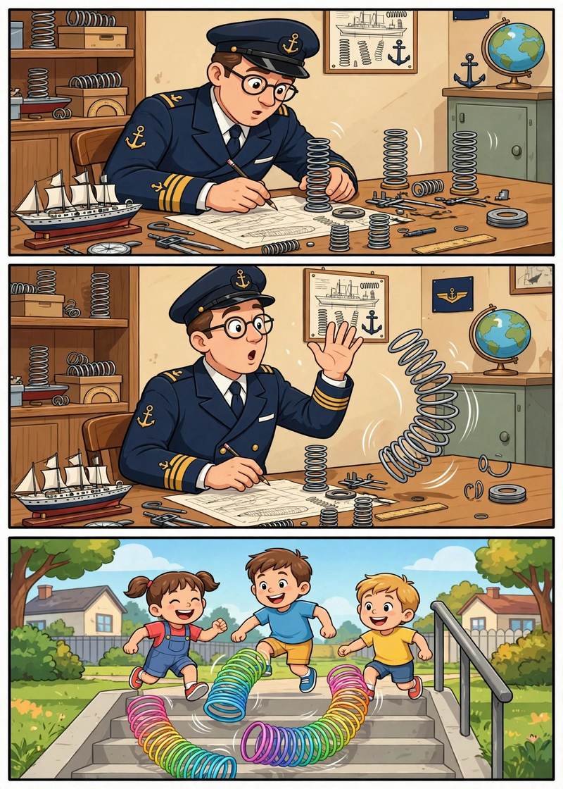 弹簧玩具