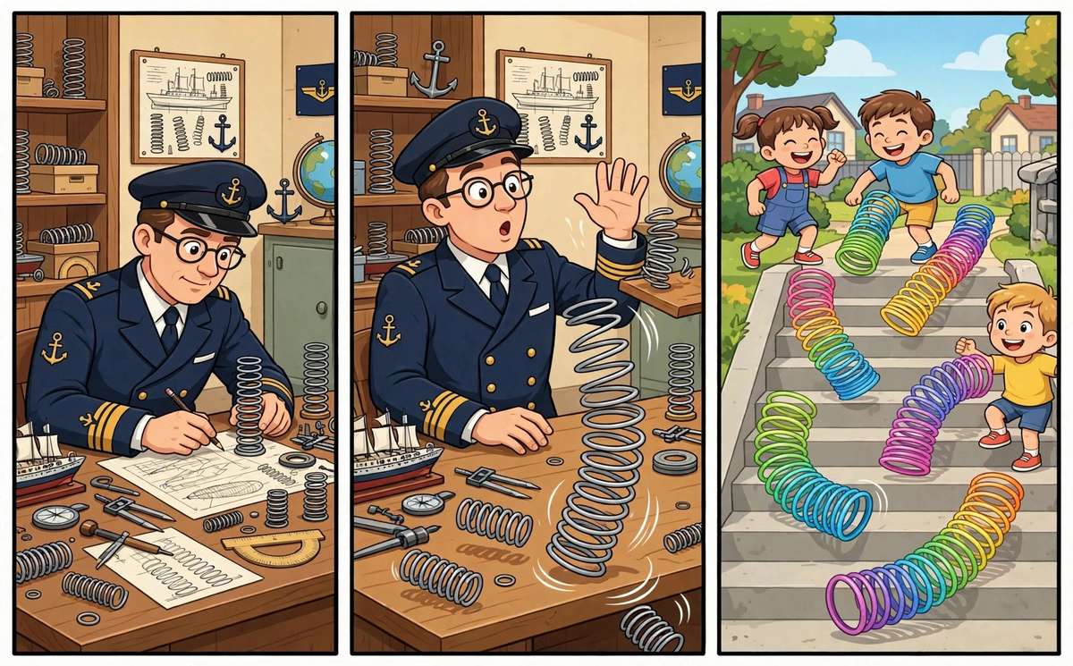 弹簧玩具